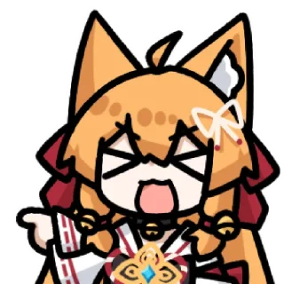 😆 emoji B站 葉月稲荷 @zhaxia_cn Telegram sticker 16 of 120