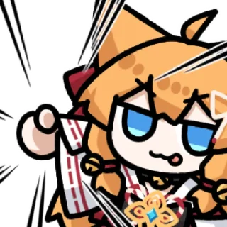 😋 emoji B站 葉月稲荷 @zhaxia_cn Telegram sticker 24 of 120