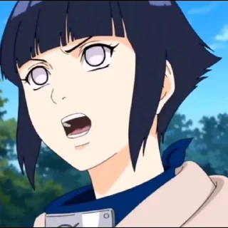💜 emoji Hinata Hyuga || Yuanita mon Telegram sticker 12 of 35