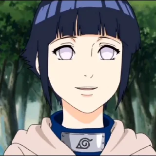 💜 emoji Hinata Hyuga || Yuanita mon Telegram sticker 16 of 35