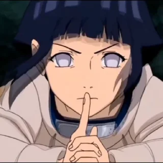 💜 emoji Hinata Hyuga || Yuanita mon Telegram sticker 20 of 35