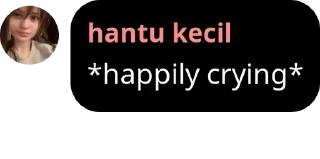 Sticker from tuyul