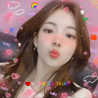 💗 emoji Choi jisu Telegram sticker 11 of 17