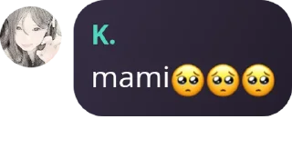 🥺 emoji kei Telegram sticker 1 of 9