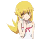 😐 emoji 忍ちゃん Telegram sticker 24 of 31