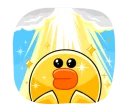 🐥 emoji Line Characters Cute Telegram sticker 14 of 24