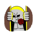 ❤ emoji LINE Characters in Love! Telegram sticker 9 of 40