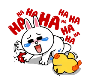 🤣 emoji Line Characters @Stickersey Telegram sticker 12 of 45