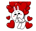 💞 emoji Line Characters Cute Telegram sticker 23 of 24