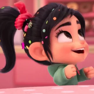 Sticker from Vanellope♡ ¦ @gvcciburry ୭̥⋆*｡