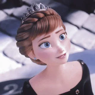 🤍 emoji Anna frozen @grittleee Telegram sticker 18 of 38