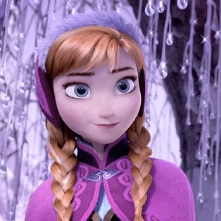 🤍 emoji Anna frozen @grittleee Telegram sticker 14 of 38