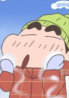 ❄️ emoji Shinchan | @tarahume | @StickerXtara Telegram sticker 16 of 71