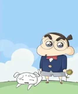 🤓 emoji Shinchan | @tarahume | @StickerXtara Telegram sticker 18 of 71
