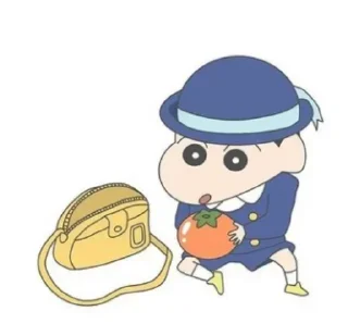 🍊 emoji Shinchan | @tarahume | @StickerXtara Telegram sticker 8 of 71