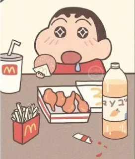 🤤 emoji Shinchan | @tarahume | @StickerXtara Telegram sticker 12 of 71