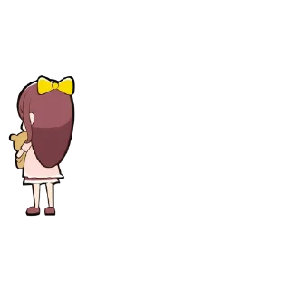 👧 emoji himari_kuma // @Anime_Sticker_noob Telegram sticker 10 of 21