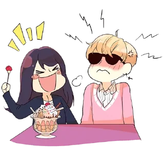 💗 emoji Flawless // @Anime_Sticker_noob Telegram sticker 5 of 79
