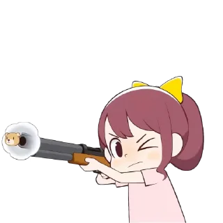 👧 emoji himari_kuma // @Anime_Sticker_noob Telegram sticker 5 of 21