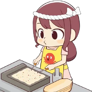 👧 emoji himari_kuma // @Anime_Sticker_noob Telegram sticker 13 of 21