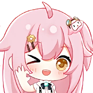 😇 emoji 永雏塔菲·1883 装扮 @TaffySticker Telegram sticker 5 of 36