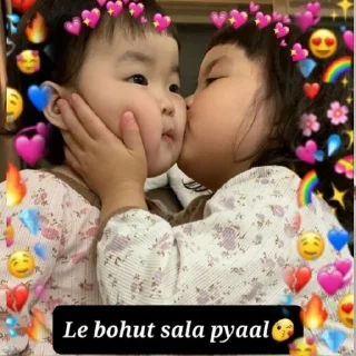 😘 emoji Join 👉 @hsscsscspecial 
By harshu — @stckrRobot Telegram sticker 22 of 48