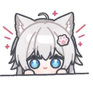Sticker from 桃源猫猫 @zhaxia_cn
