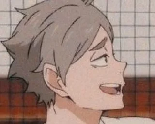 😌 emoji Sugawara senpai Telegram sticker 20 of 33