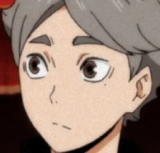 🤨 emoji Sugawara senpai Telegram sticker 3 of 33