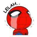 😭 emoji Spider-Man: Homecoming @stickerscar Telegram sticker 23 of 24