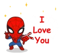 ❤ emoji Spider-Man: Homecoming @stickerscar Telegram sticker 9 of 24