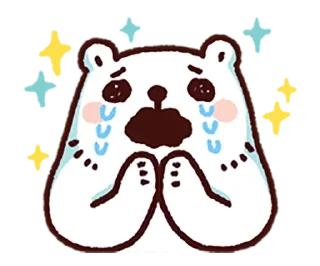 😭 emoji 🐼 ¦ punya @gvcciburry ୭̥⋆*｡ Telegram sticker 23 of 64