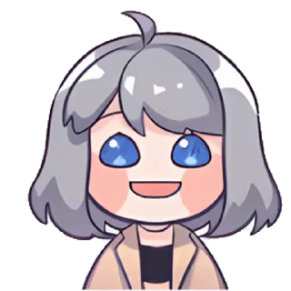😀 emoji 星瞳QQ装扮 @xingtongofficial Telegram sticker 10 of 21