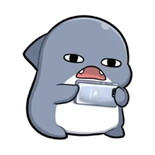 💬 emoji 鯊 Telegram sticker 3 of 23