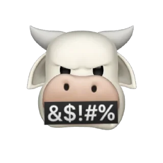 🐮 emoji @blsscm Telegram sticker 9 of 15
