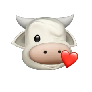 🐮 emoji @blsscm Telegram sticker 7 of 15