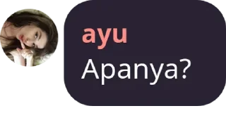 👌 emoji Ayu stiker ke 2 Telegram sticker 21 of 22