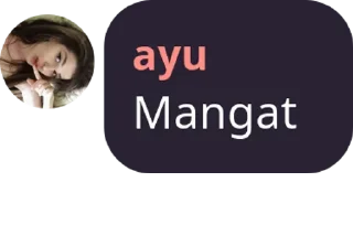 👍 emoji Ayu stiker ke 2 Telegram sticker 5 of 22