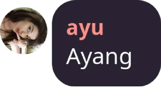 Sticker from Ayu stiker ke 2
