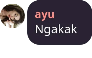 👍 emoji Ayu stiker ke 2 Telegram sticker 12 of 22