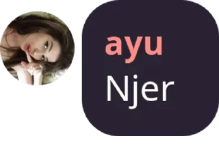 👍 emoji Ayu stiker ke 2 Telegram sticker 10 of 22