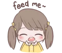 Sticker from Chubby Girl (Eng) @bistic