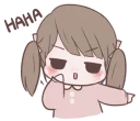😲 emoji Chubby Girl (Eng) @bistic Telegram sticker 19 of 40