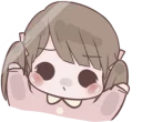 😗 emoji Chubby Girl (Eng) @bistic Telegram sticker 24 of 40