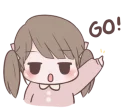 😯 emoji Chubby Girl (Eng) @bistic Telegram sticker 20 of 40