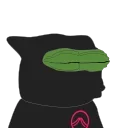 Sticker from @BGSTICKERS GREEN PEPE
