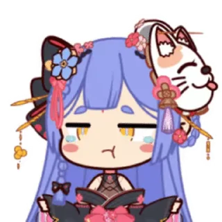😠 emoji 阿梓从小就很可爱 Telegram sticker 16 of 20