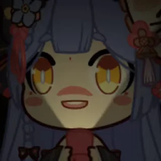 😈 emoji 阿梓从小就很可爱 Telegram sticker 13 of 20