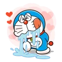 😘 emoji Doraemon Telegram sticker 9 of 120