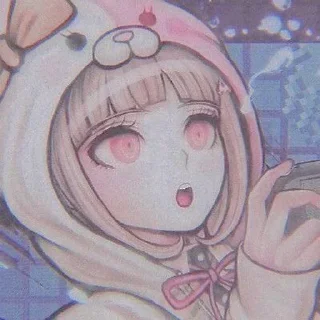 Sticker from chiaki nanami @Shortcakev